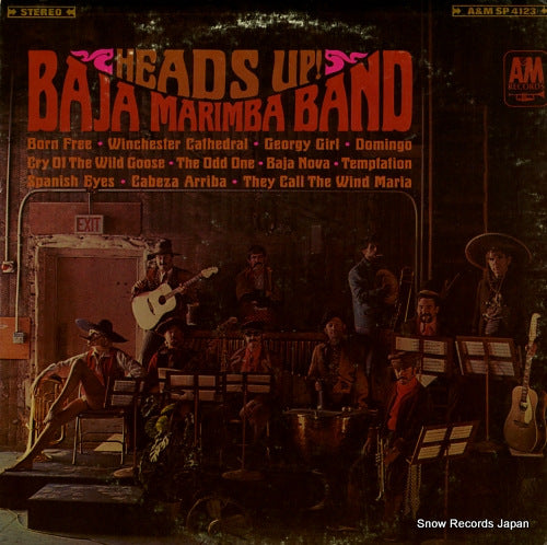 BAJA MARIMBA BAND heads up! SP4123