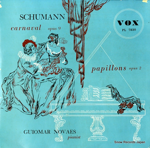 NOVAES, GUIOMAR schumann; carnaval opus9 / papillons opus2 PL7830