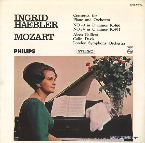 HAEBLER, INGRID mozart; concertos for piano and orchestra no.20, no.24 SFX-7579