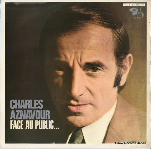 AZNAVOUR, CHARLES face au public... SR191