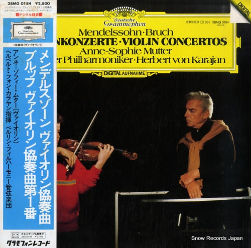 MUTTER, ANNE-SOPHIE mendelssohn & bruch; violin concertos 28MG0184