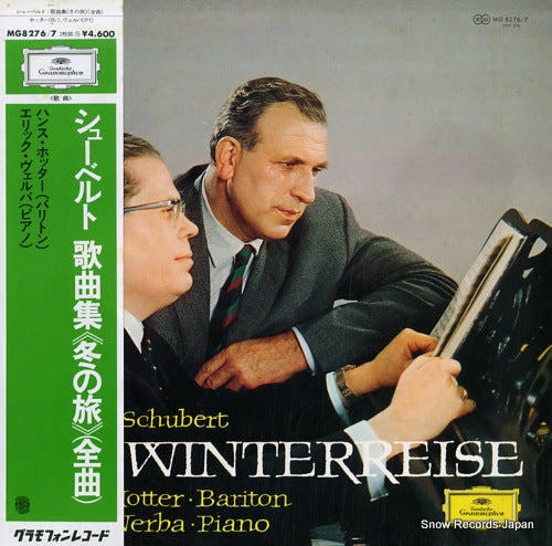 HOTTER, HANS franz schubert; winterreise d 911 MG8276/7
