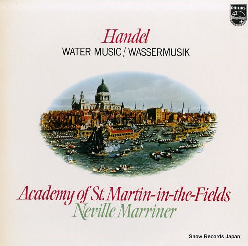 MARRINER, NEVILLE handel; water music 25PC-76