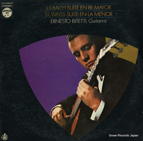 BITETTI, ERNESTO bach; suite en re mayor OS-2384-H