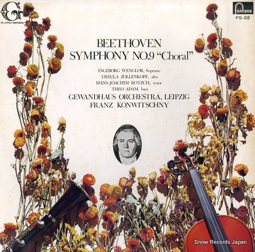 KONWITSCHNY, FRANZ beethoven; symphony no.9 "choral" FG-22