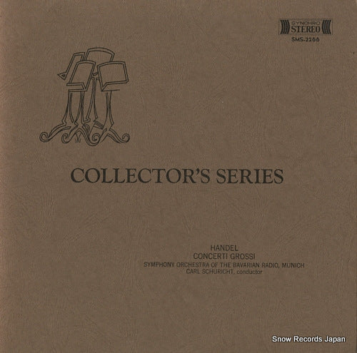 SCHURICHT, CARL handel; concerti grossi SMS-2266