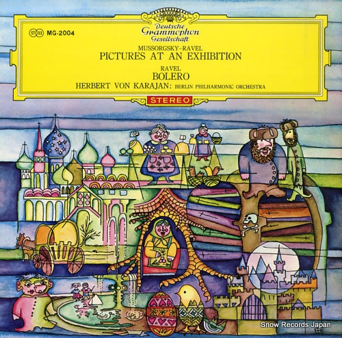 KARAJAN, HERBERT VON mussorgsky-ravel; pictures at an exhibition MG-2004