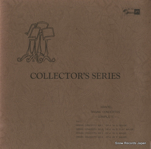 ROGG, LIONEL handel; organ concertos (complete) SMS-2514