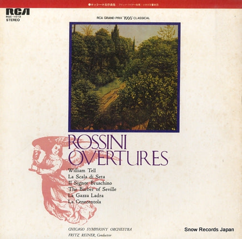 REINER, FRITZ rossini; overtures RGC-1012