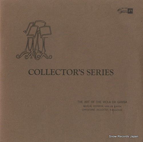 CERVERA, MARCAL the art of the viola da gamba SMS-2496