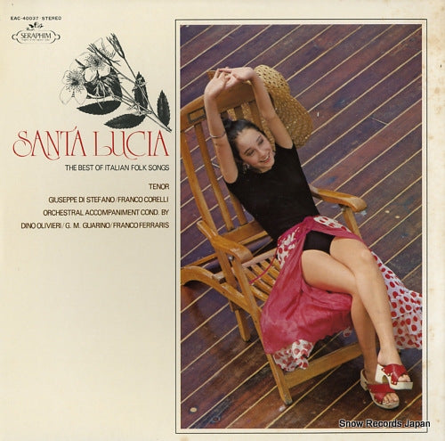 STEFANO, GIUSEPPE DI / FRANCO CORELLI santa lucia / the best of italian folk songs EAC-40037