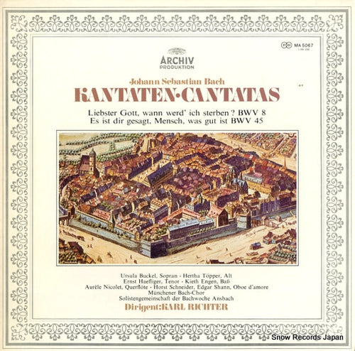 RICHTER, KARL bach; cantatas MA5067