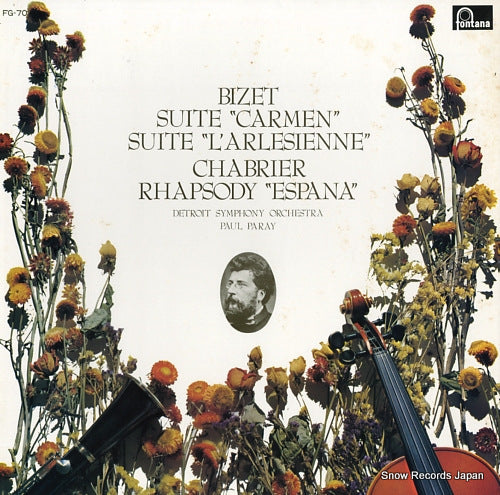 PARAY, PAUL bizet; suite "carmen" FG-70