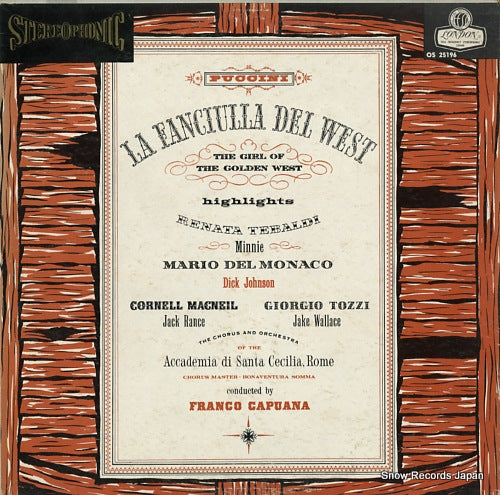 CAPUANA, FRANCO puccini; la fanciulla del west-highlights OS25196