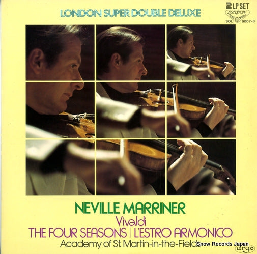 MARRINER, NEVILLE vivaldi; the four seasons SOL9007-8
