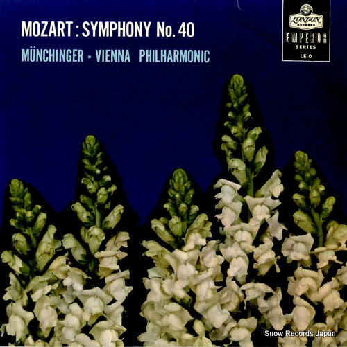 MUNCHINGER, KARL mozart; symphony no.40 LE6