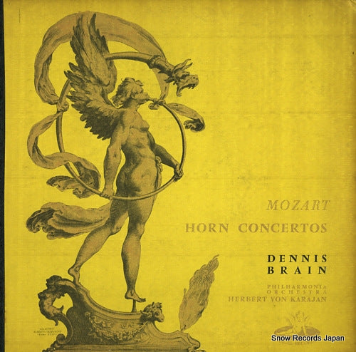 BRAIN, DENNIS mozart; horn concertos ANGEL35092