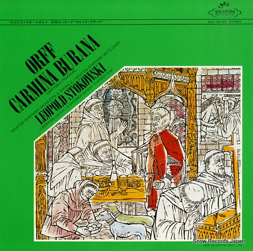 STOKOWSKI, LEOPOLD orff; carmina burana ECC-30159