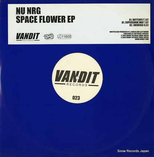 NU NRG space flower ep VANDIT023