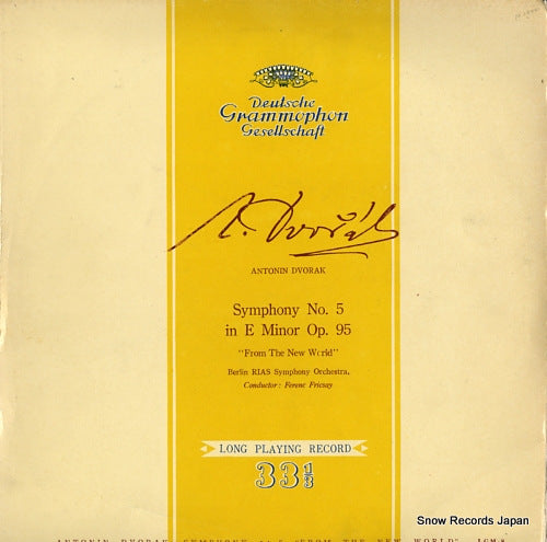 FRICSAY, FERENC dvorak; symphony no.5 in e minor op.95"from the new world" LGM-8
