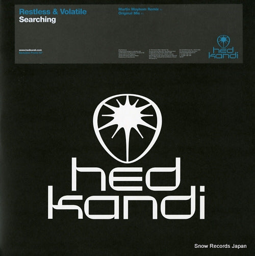 RESTLESS AND VOLATILE searching HK24P1