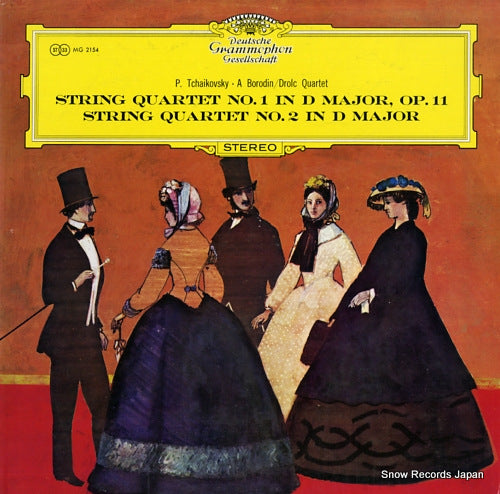 DROLC STRING QUARTET, THE tchaikovsky; string quartet no.1 MG2154