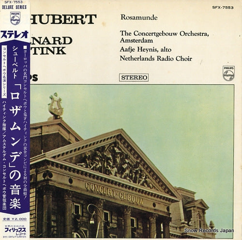 HAITINK, BERNARD schubert; rosamunde SFX-7553