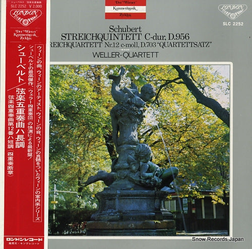 WELLER QUARTETT schubert; streicequintett c-cur d.956 SLC2252