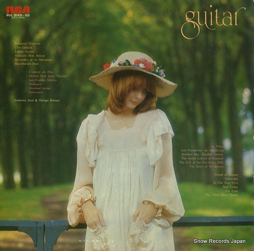 GUITARRA AZUL AND STRINGS ROMAN guitar RVL-9149-50
