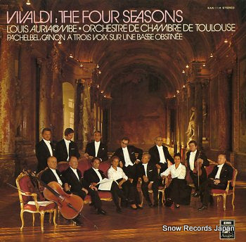 AURIACOMBE, LOUIS vivaldi; the four seasons EAA-114