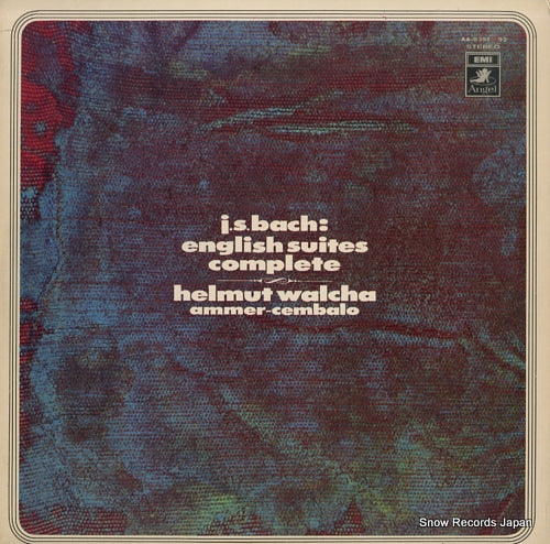 WALCHA, HELMUT bach; english suites complete AA-8391-92