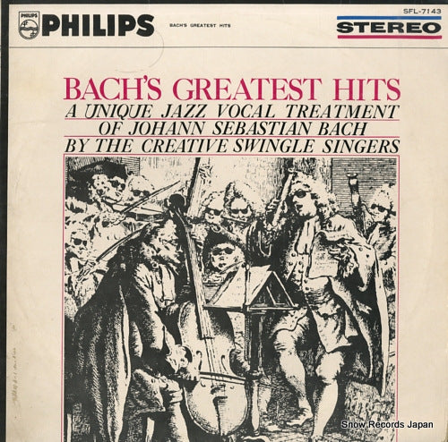 SWINGLE SINGERS, THE jazz sebastian bach / bach's greatest hits SFL-7143