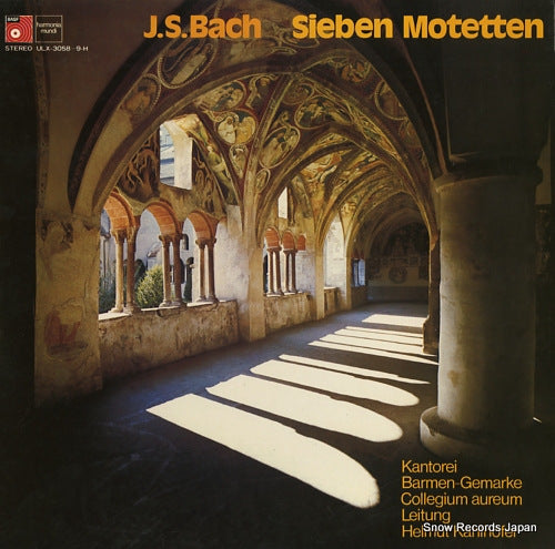 KAHLHOFER, HELMUT bach; sieben motetten ULX-3058-9-H
