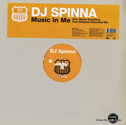 DJ SPINNA music in me RR0021EP