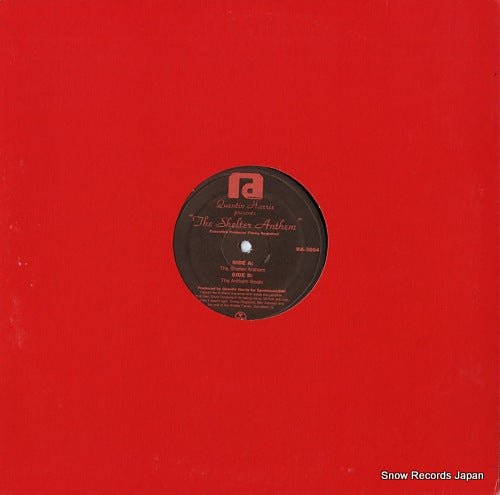 HARRIS, QUENTIN the shelter anthem RA-3004