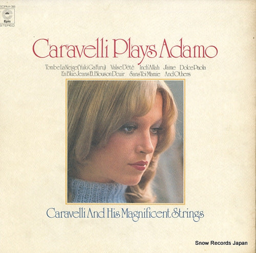 CARAVELLI AND HIS MAGNIFICENT STRINGS caravelli plays adamo ECPM-39