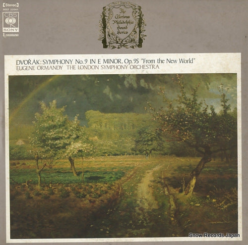 ORMANDY, EUGENE dvorak; symphony no.9 in e minor, op.95"from the new world" SOCF22041
