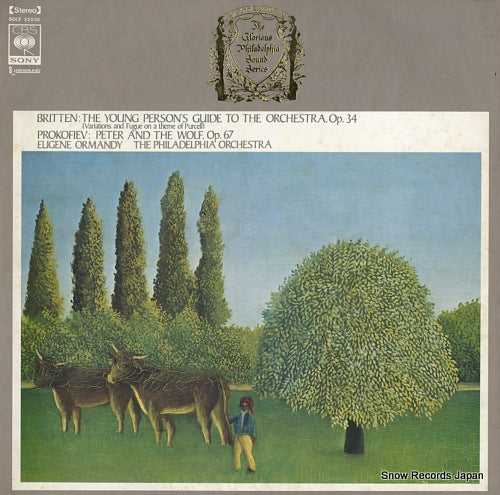 ORMANDY, EUGENE britten; the young person's guide to the orchestra, op.34 SOCF22036