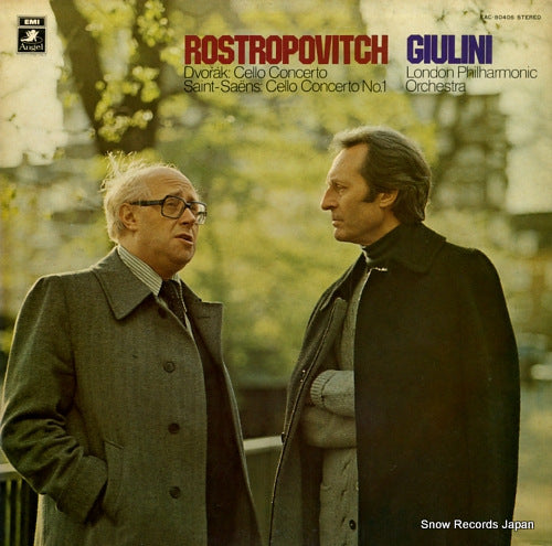ROSTROPOVITCH, MSTISLAV dvorak; cello concerto EAC-80406
