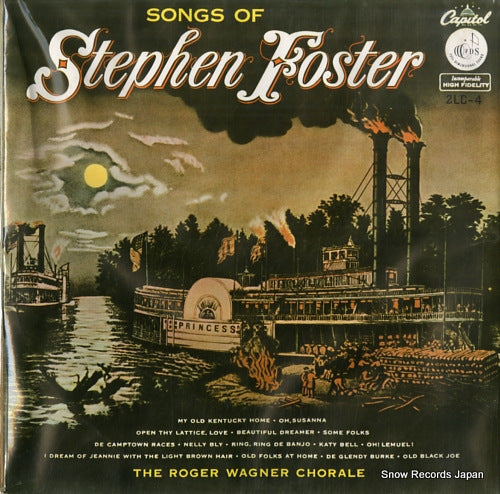 WAGNER, ROGER song of stephen foster 2LC-4