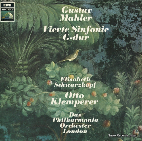 KLEMPERER, OTTO mahler; vierte sinfonie g-dur 1C063-00553