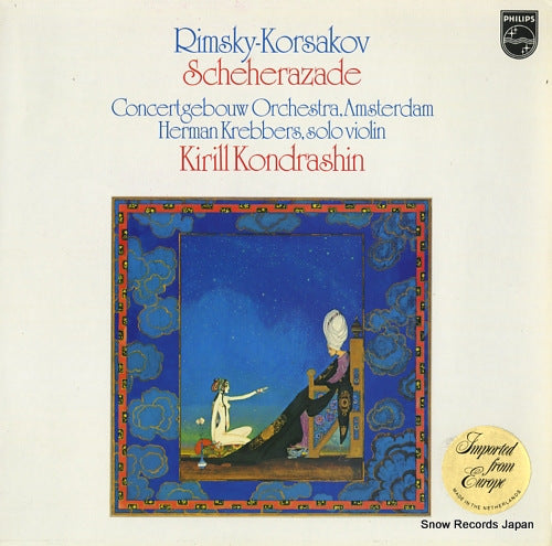 KONDRASHIN, KYRIL rimsky-korsakov; scheherazade 9500681