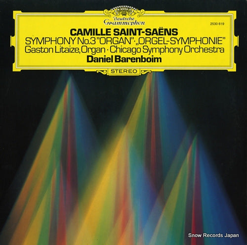 BARENBOIM, DANIEL / GASTON LITAIZE saint-saens; symphony no.3"organ" 2530619