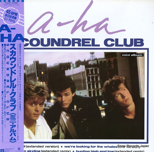 A-HA scoundrel club(mini album) P-6259