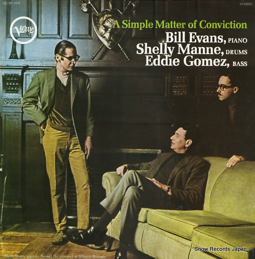 EVANS, BILL a simple matter of conviction MV2107