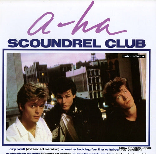 A-HA scoundrel club(mini album) P-6259