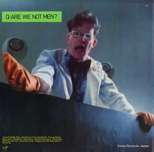 DEVO q: are we not men? a: we are devo! V2106