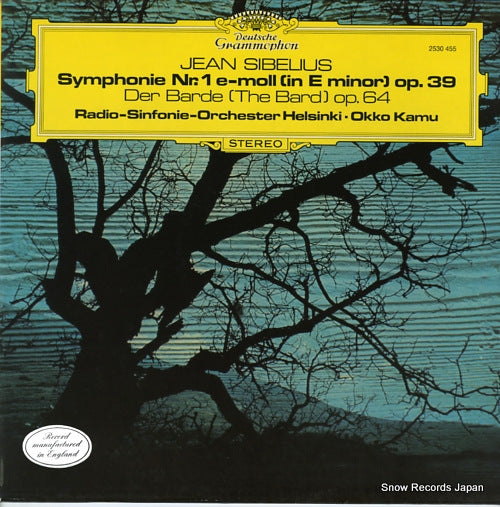KAMU, OKKO sibelius; symphonie nr.1 e-moll op.39 2530455