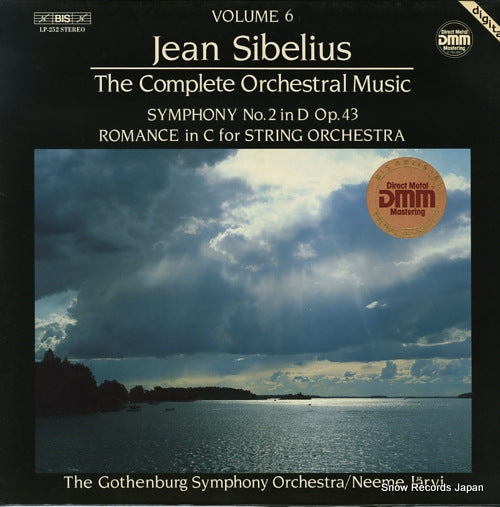 JARVI, NEEME sibelius; symphony nr.2 in d op.43 LP-252