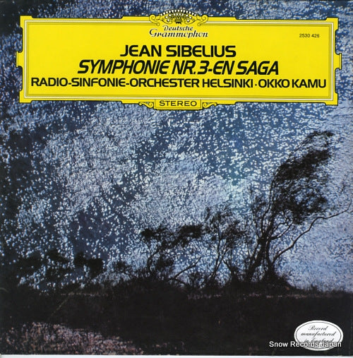 KAMU, OKKO sibelius; symphony no.3 in c op.52 2530426